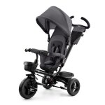 Tricycle volutif 3 roues kinderkraft aveo - de 9 mois  5 ans - selle pivotante - gris