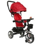 Tricycle évolutif 4 en 1 pour bébé ou enfant de 1 à 5 ans - rouge Tricycle évolutif 4 en 1 pour bébé ou enfant de 1 à 5 ans - rouge