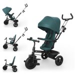 Tricycle �volutif 6 - en - 1 - kinderkraft - aston 2 plus - si�ge 360� click & twist - position semi ...