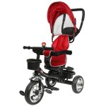 Tricycle évolutif pour bébé ou enfant - 3 roues - léger et durable - charge max 20 kg - rouge Tricycle évolutif pour bébé ou enfant - 3 roues - léger et durable - charge max 20 kg - rouge