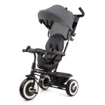 Tricycle volutif kinderkraft aston - 3 roues - de 9 mois  5 ans - gris