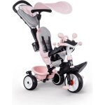 Tricycle volutif smoby baby driver plus - rose