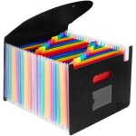 Trieur document a4 extensible 24 compartiments porte document accord�on document fichier wallet boite ...