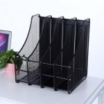Trieur rangement documents bureau organisateur de fichiers support classeur de magazine de maille 4 fentes ...