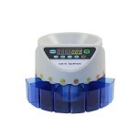 Trieuse électronique de compteur de pièces euro 300 pièces mini machine de comptage automatique numérique ... Trieuse électronique de compteur de pièces euro 300 pièces mini machine de comptage automatique numérique ...