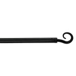 Tringle déco extensible 60 à 80 cm fer forgé spiralia Tringle déco extensible 60 à 80 cm fer forgé spiralia