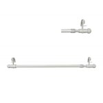 Tringle extensible autobloquante 30 � 40 cm windorod coloris - blanc
