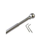 Tringle extensible boule �8 mm - 40 � 70 cm