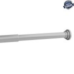 Tringle � rideau extensible par pression entre 2 murs � 20 x 60 � 90 cm - nickel satin�