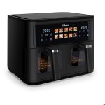 Tristar fr - 9075 friteuse double - 9l - 2500w - airfryer - noir