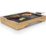 Tristar gril en bambou bp - 2641 2200 w 51 x 25, 4 cm