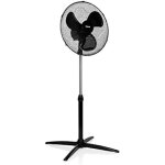 Tristar ventilateur sur pied noir ve - 5756 - 3 vitesses - oscillant - hauteur et tte rglables - 56, ...
