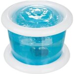 Distributeur automatique deau - trixie - bubble stream - 3l - bleu et blanc - pour chien