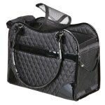 Sac de transport - trixie - amina - 18x29x37 cm - noir - pour chien