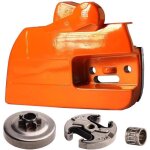 Trononneuse couvercle latral dembrayage de frein de chane et tambour dembrayage . 3257t pour husqvarna ...