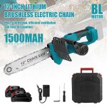 Tron�onneuse �lectrique sans fil 12 pouces - 21v 1300w - moteur brushless - compatible batteries makita ...