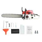 Tronçonneuse thermique - flasidu - 58cc - 2. 4kw / 3. 2hp - 20 pouces - 6. 8kg - 1 chaîne - 13000r / ... Tronçonneuse thermique - flasidu - 58cc - 2. 4kw / 3. 2hp - 20 pouces - 6. 8kg - 1 chaîne - 13000r / ...