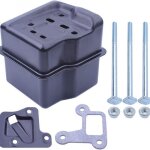 Tron�onneuse silencieux d�chappement kit pour stihl ms290 ms390 310 029 039 pi�ces de rechange avec boulons ...