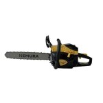 Tronçonneuse thermique - nemura - 52cc - coupe de 45cm - guide et chaine de qualité professionnelle Tronçonneuse thermique - nemura - 52cc - coupe de 45cm - guide et chaine de qualité professionnelle