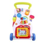 Trotteur bb avec sons - trotteur interactif pour apprendre marcher - jouet ducatif pour enfants bb