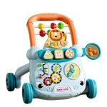 Trotteur bebe enfants trotteur marche d�tachable avec table activit� d�veil evolutif 3 en 1 chariot de ...