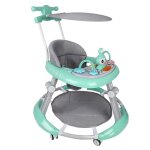 Trotteur b�b� pliable multifonction - hauteur r�glable - avec musique et lumi�res - 67x67x79 cm - 6 mois ...