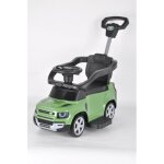 Porteur enfant 2 en 1 - land rover defender - 1  3 ans - vert