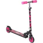 Trottinette 2 roues pliables bopster - rose camouflage - enfant - lgre - rglable