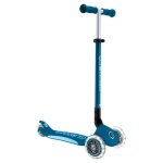 Trottinette 3 roues - globber - primo foldable plus lights v2 - guidon ajustable - roues lumineuses