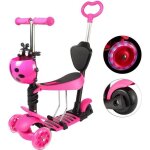 Trottinette 5 en 1 avec sige amovible pour enfants - guidon lger et rglable cadeau parfait pour les ...