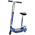 Homcom - trottinette �lectrique - m�tal - 75x37x98cm - bleu