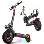 Trottinette �lectrique adulte 1200 w autonomie 45 - 55 km batterie 48v / 18 ahpliableroues 11 double ...