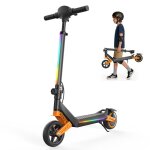 Trottinette �lectrique alnsoor k6 - moteur 150w - batterie 21. 6v 2. 6ah - pneus 6. 5 pouces - orange ...