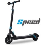 Trottinette électrique - beeper - speed - 350w 6ah - 8 - noir / bleu Trottinette électrique - beeper - speed - 350w 6ah - 8 - noir / bleu