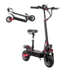 Trottinette �lectrique boyueda q7 pro max 1600w * 2 52v 28ah 10 pour adultes pliable app nfc frein hydraulique ...