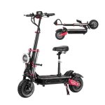 Trottinette �lectrique boyueda s5 - 11 3000w * 2 60v 38ah 11 vitesse �lev�e tout - terrain adulte pliable ...