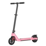 Trottinette �lectrique pour enfants nanrobot e32 ? ludique avec �clairage rose 6 pneus pleins moteur ...
