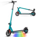 Trottinette �lectrique pour enfants - rncyn - 14 km / h - pliable - autonomie 15 km - r�glable en hauteur ...
