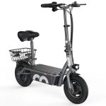 Trottinette �lectrique f2 - moteur 500w autonomie 30km pneus 10 et freins � tambour double