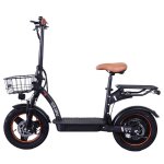 Trottinette �lectrique geleipu c14 si�ge - moteur 500w - batterie48v175ah - pneus 14pouces - vitesse ...