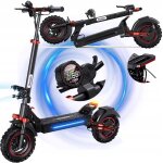 Trottinette electrique iscooter ix5s 50 - 60km 1000w batterie 48v 15ah 11pneu charge 150 kg adulte