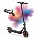 Trottinette �lectrique pliable adulte t6 - autonomie 35km 25km / h moteur 350w roues 8. 5suspension. ...