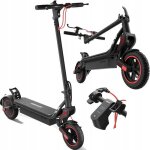 Trottinette �lectrique pliable iscooter w8 de 95 pouces 500 w 48 v 104 ah contr�le par application