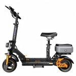 Trottinette �lectrique ruitoo m5 pro avec si�ge et coffre autonomie 80 km noir
