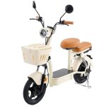 Trottinette �lectrique avec selle y16 nfc autonomie 90 km 14 po beige