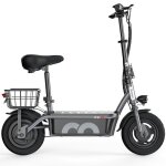 Trottinette �lectrique avec si�ge - f2 d�fault 25 km / h noir