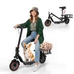 Trottinette �lectrique avec si�ge - ladped h2 - 30 km / h - moteur 350w - 36v / 52 ah - pneus de 85? ...