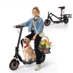 Trottinette �lectrique avec si�ge - ladped h2 pro - 30 km / h - moteur 350w - 36v / 52 ah - pneus de ...