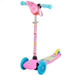 Trottinette enfant 3 roues - peppa pig - licence officielle peppa pig - plateforme antid�rapante - guidon ...
