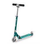 Trottinette enfant micro sprite bleu p�trole led